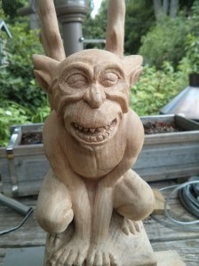 Trefour's face, finished