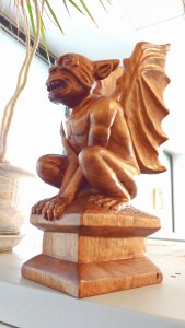 Trefour at work, butternut, 2015