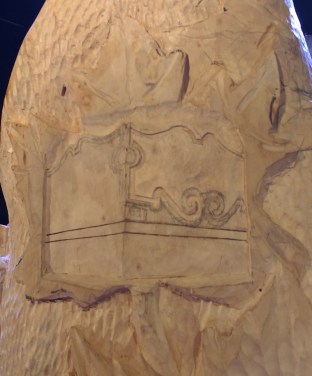 Detail, Maple Leaf Forever tree - May 2016